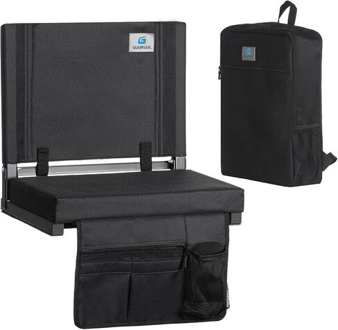Stadium Seats with Back Support,Stadium Seats for Bleachers with Back Support,Portable Bleacher Seats with Cushions and Backpacks，Wide Stadium Chair for Sports Events and Concerts in Saudi Arabia