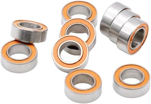 6/10pcs Stainless Steel Hybrid Ceramic Bearing S623 S624 S625 S606 C 2OS 2RS ABEC-7(S623c-2os 3x10x4mm,10pcs) in Saudi Arabia