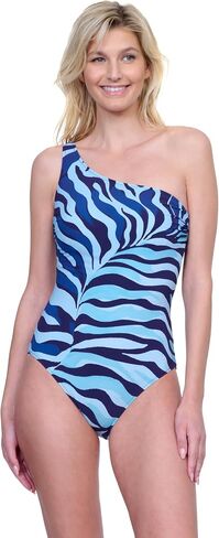 Gottex Women Over Dreams Print Print One One Piece One Contains مع أكواب ناعمة وأشرطة قابلة للتعديل - أساسيات in Saudi Arabia