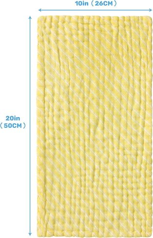 Viviland Baby Muslin Burp Cloths, 10 x 20 inches 6-Layer Baby Bath Towels, 100% Cotton Super Absorbent Washcloths for Baby Girl and Boy, Pink Heart & Star Pattern 4 Pack in Kuwait
