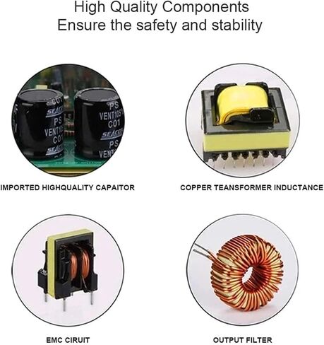 110/220V AC to DC 5V 40A 200W Converter Switch Mode Power Supply LED Lighting Transformer Drive Adapter DC5V AC/DC-Enclosed SMPS in Saudi Arabia