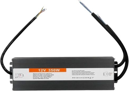 محول الإضاءة 170-250V AC إلى DC 12V 350W 29.1A محول برنامج التشغيل LED ALUMINUM IP67 IP67 STANTRAING STANTRING in Kuwait
