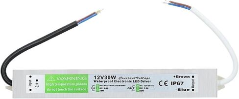 محول الإضاءة 90-250V AC إلى DC 12V 30W 2.5A محول السائق LED ALUMINIM IP67 IP67 STANTRAING ROFF in Saudi Arabia