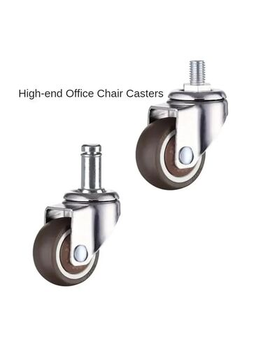4pcs 1.5 بوصة إدراج قضيب circlip/المسمار M10/11 عجلات المكبس TPR مطاطية صامتة Universal كرسي رئيس رئيس الحمل 66 كجم (برغي) in Saudi Arabia