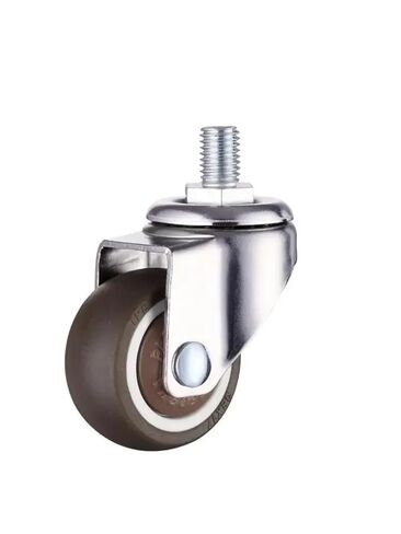 4pcs 1.5 بوصة إدراج قضيب circlip/المسمار M10/11 عجلات المكبس TPR مطاطية صامتة Universal كرسي رئيس رئيس الحمل 66 كجم (برغي) in Saudi Arabia