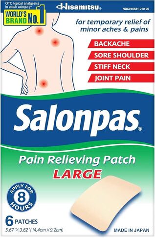 رقعة تخفيف الألم من Salonpas - عبوتين (140 رقعة × 2 إجماليًا) in Kuwait