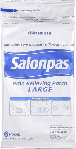 رقعة تخفيف الألم من Salonpas - عبوتين (140 رقعة × 2 إجماليًا) in Kuwait