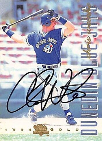 Sports Memorabilia Autograph Warehouse 344320 Chris Weinke Autographed Baseball Card - Toronto Blue Jays 1994 Classic Best Gold No. 60 Minor League Rookie in Saudi Arabia