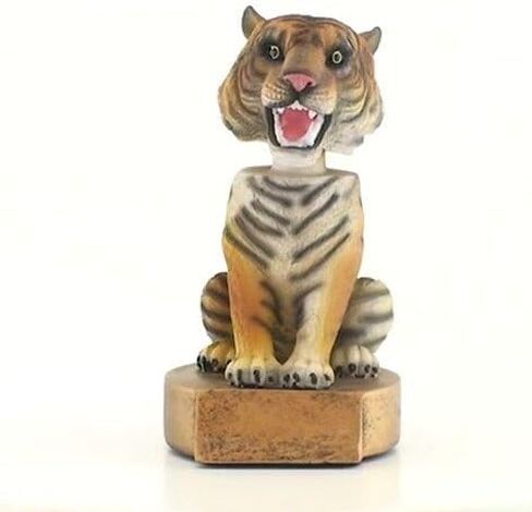 Decade Awards Tiger Bobblehead Mascot Trophy - 6 Inch Tall | Engraved Tiger Award - Customize Now in Saudi Arabia