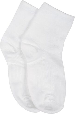 Women's Athletic Crew Socks, 6 or 12 Pairs, Size 5-9, Black White Gray in Saudi Arabia