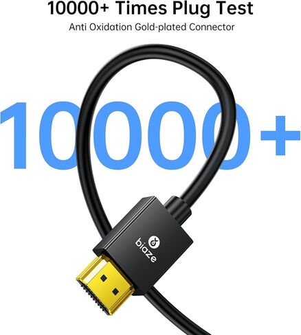 6ft HDMI to VGA Cable – 1080P HD Video Converter Cord for Laptop, TV Box, PS4, Monitor, Projector (Black, 1.8M) in Kuwait