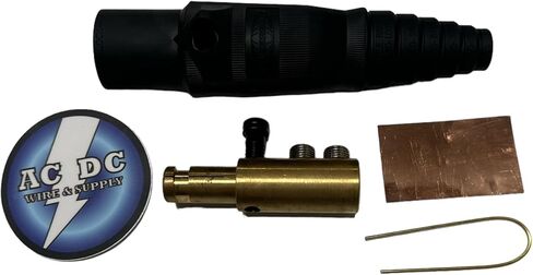 Hubbell 5 PC Male Set Series 16 400 amp camlock set. in Kuwait