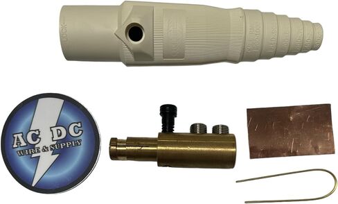 Hubbell 5 PC Male Set Series 16 400 amp camlock set. in Kuwait