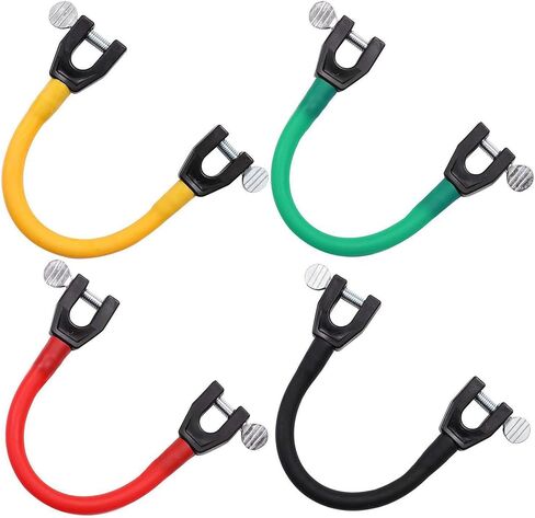 2PCS Ski Tip Connector Trainer Ski Clips for Kids EOHMAK Snowboard Connector Ski Clips Connectors for Beginners Skiing Training and Speed Control Ski Tip Wedge Aid Skiing Equipment (Black) in Kuwait