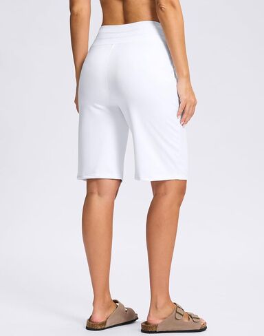 G Gradual Bermuda Shorts for Women with Pockets 10" Knee Length Womens High Waisted Long Shorts for Walking Athletic Workout in Saudi Arabia