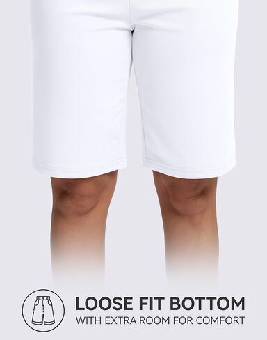 G Gradual Bermuda Shorts for Women with Pockets 10" Knee Length Womens High Waisted Long Shorts for Walking Athletic Workout in Saudi Arabia