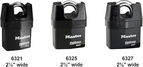 Master Lock Pro Series Badlock - (2) أقفال أمان عالية 6327NKA -2 ث/Bumpstop Technology in Kuwait