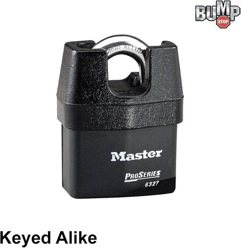 Master Lock Pro Series Badlock - (2) أقفال أمان عالية 6327NKA -2 ث/Bumpstop Technology in Kuwait