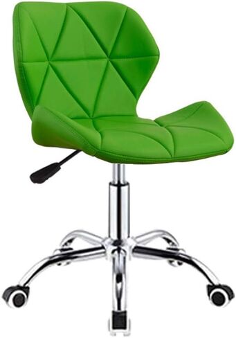 Renovation House Dining Office Swivel Chair with Chrome Legs with Wheels and Lift PU in Kuwait
