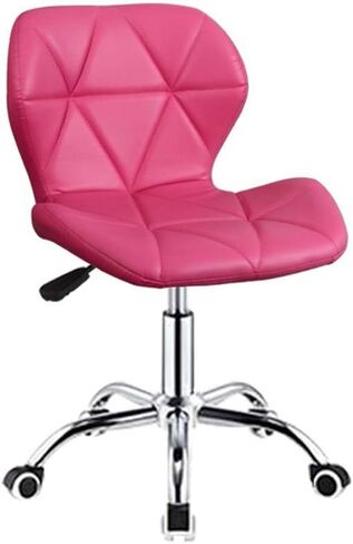 Renovation House Dining Office Swivel Chair with Chrome Legs with Wheels and Lift PU in Kuwait