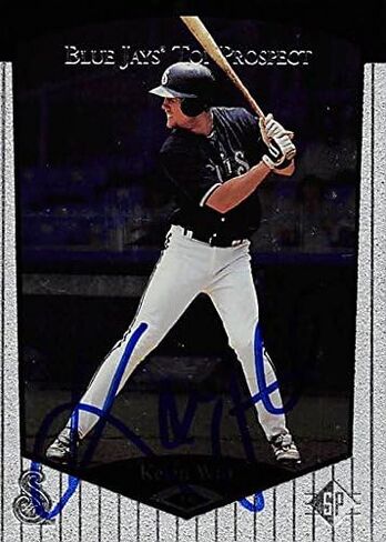 Momrabilia Momrabilia Motograph Warehouse 301877 Kevin Witt بطاقة البيسبول الموقعة - Toronto Blue Jays ، FT 1997 Upper Deck Top Prospect No. 125 Rookie in Saudi Arabia