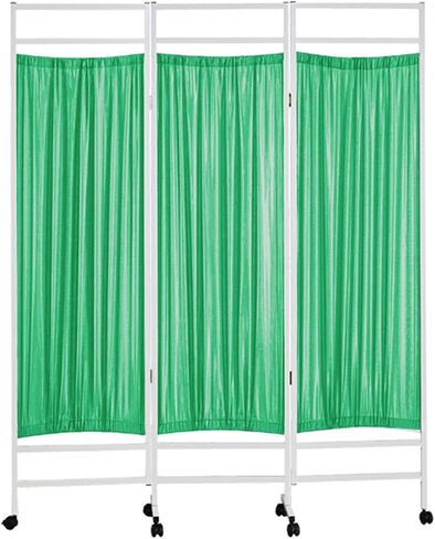 3/4/5/6-Panel Iron Hospital Privacy Screen,Removable Foldable Partition for ERs,Wards and Beauty Salons(4Panel) in Saudi Arabia