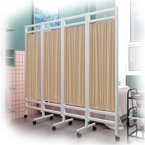 3/4/5/6 لوحات شاشة خصوصية المستشفى ، مقسم غرفة حديدية قائم بذاته لصالونات مستشفى ERS (6Panel) in Saudi Arabia