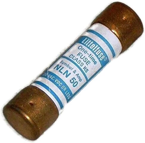 Littelfuse NLN-50 250 VAC/VDC ، 50 أمبير ، فتيل ، K5 ، مرة واحدة in Saudi Arabia