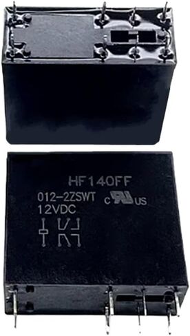 5PCS/Lot HF HF140FF 012-2ZSWT 12VDC 8-pin Double-Open Double-Closed DC12V Relay in Saudi Arabia