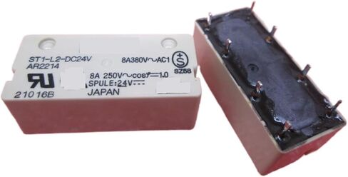 RELAY ST1-L2-DC24V ST1-L2-DC24V-F ST1-DC24V ST1 L2-DC24V ST1-L2 DC24V DIP8 (2PCS) in Saudi Arabia