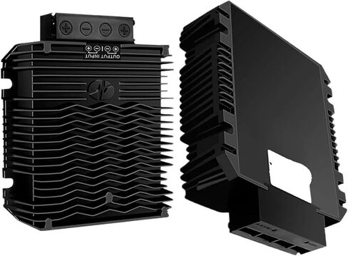 DC DC Step Down Converter 24V48V to 12V Power Supply Inverter 80A 85A 100A Buck Voltage Regulator 12 Volt Transformer(100A 141 Black,24V_12V) in Saudi Arabia