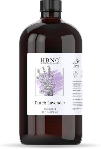زيت النعناع العطري من HBNO - حجم كبير 120 مل (120 مل) - زيت نعناع طبيعي، مقطر بالبخار - مثالي للتنظيف والعلاج العطري والصناعات اليدوية والصابون وموزع الروائح - زيوت النعناع العطرية in Kuwait
