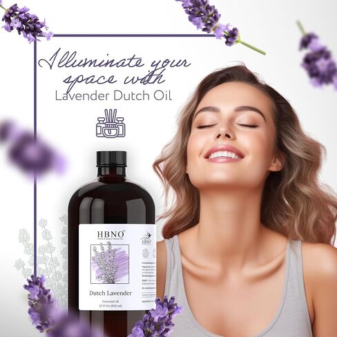 زيت النعناع العطري من HBNO - حجم كبير 120 مل (120 مل) - زيت نعناع طبيعي، مقطر بالبخار - مثالي للتنظيف والعلاج العطري والصناعات اليدوية والصابون وموزع الروائح - زيوت النعناع العطرية in Kuwait