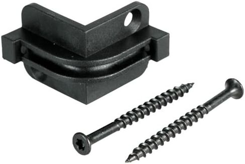 RFXFMCCFKIT-42, Express Mount Corner Post Bracket, 24 Pack, DIY Friendly Cable Railing with No Drilling, Ideal for Wood Posts, Both Level and Stair Railing Applications in Saudi Arabia