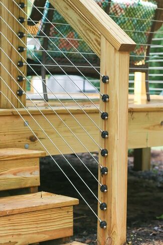 RFXFMCCFKIT-42, Express Mount Corner Post Bracket, 24 Pack, DIY Friendly Cable Railing with No Drilling, Ideal for Wood Posts, Both Level and Stair Railing Applications in Saudi Arabia