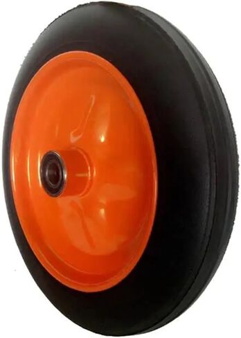 1Pcs 14 Inch Solid Wheel Trolley Tiger Industrial Mining 300-8 Rubber in Saudi Arabia