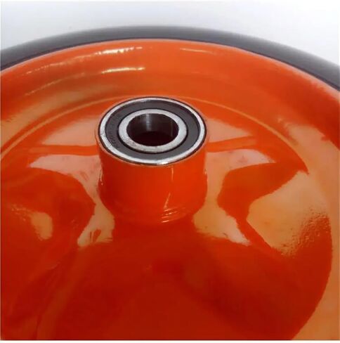 1Pcs 14 Inch Solid Wheel Trolley Tiger Industrial Mining 300-8 Rubber in Saudi Arabia