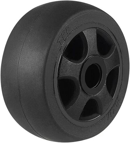 4Pcs 1//1.5/2 Inch Black Elastic Soft Rubber Pulley Toy Electrical Furniture Audio(1.5 Inch) in Saudi Arabia