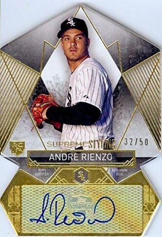 Andre Rienzo autographed Baseball Card (Chicago Sox) 2014 Topps Supreme Styling #SS-AR Rookie - Baseball Slabbed Autographed Cards in Saudi Arabia