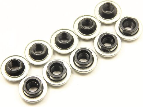 Bike Bicycle Rear Axle Hub Nuts and Cone Nuts Dust Protector - 3/8 x 26tpi 10PC in Saudi Arabia