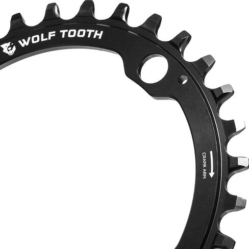 Wolf Tooth 104 BCD Chainring - 36T Black in Saudi Arabia