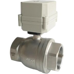 DN50 SS304 Electric Ball Valve BSP or NPT 2'' Motorized Valve 2 Way Electric Actuated Valve For Water tank Automatic supply(DC12V_CR703) in Saudi Arabia