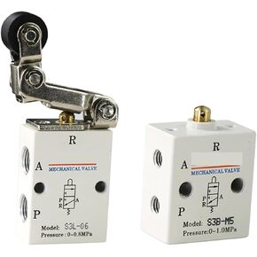 Mechanical valve S3B/S3R/S3L/S3HL/S3V-M5/06/08 Two-position three-way control valve S3R S3Y S3V S3V S3B(S3B-06) in Kuwait