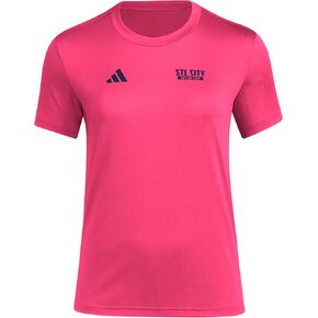 adidas Women's St. Louis City SC Local Warp Pre-Game Short Sleeve T-Shirt in Saudi Arabia