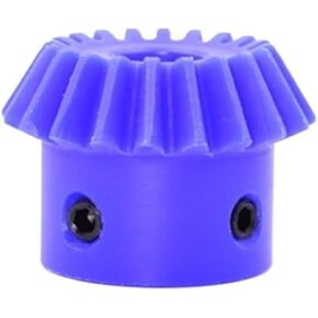 1pc 1:2 1M Nylon Bevel Gear 15 30 20 40 Teeth Bore 5 6 8 10 12mm 1 Modulus Gear 90 Degrees Meshing Angle Plastic Gears(15 Teeth (Bore 6mm)) in Kuwait