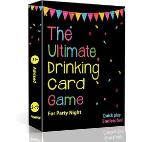 The Ultimate Drinking Card Game for Party Night - Drinking Game for Adults for Game Nights, Pregame, Couple Games, Bachelorette Party Games in Saudi Arabia