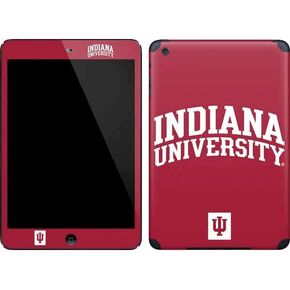Skinit Skinit Tablet Skinner مع iPad Mini (1 و 2nd Gen) - تصميم جامعة إنديانا المرخصة رسميًا جامعة إنديانا. in Kuwait