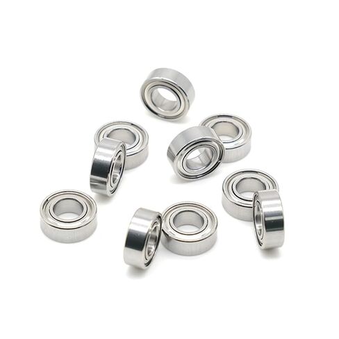 S687ZZ Bearing 7x14x5 مم 440C الأسطوانة الفولاذ المقاوم للصدأ S687Z S687 Z ZZ Ball Bearings 5pcs in Kuwait