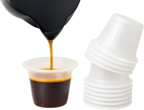 Katae Coffee cups, Cubano Mini disposable Colada, Cuban Style and espresso coffee cups 3/4 oz. (250 Pack) in Saudi Arabia