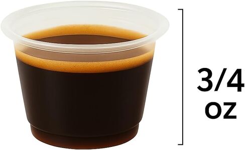Katae Coffee cups, Cubano Mini disposable Colada, Cuban Style and espresso coffee cups 3/4 oz. (250 Pack) in Saudi Arabia